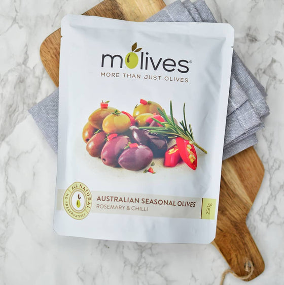 Australian Marinated Olives 250g (BOX OF 12) *** currently out of stock****