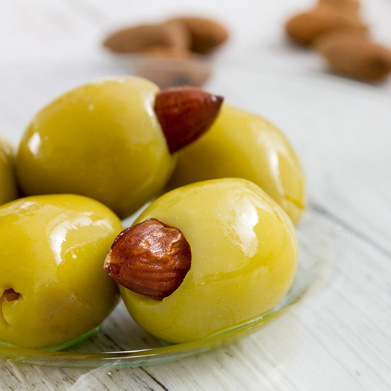 Almond Stuffed Olives 120g, Molives - Molives Australian Gourmet Olives